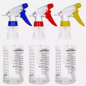 DAILY SPRAYER Professional Sprayer Bottles 32 ounces 3-PACK Empty Spray Bottles